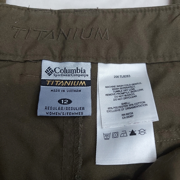 Columbia Titanium Cargo Hiking Pant - Picture 10 of 12